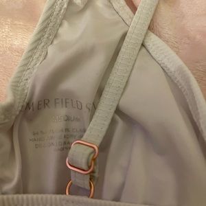 Somerfield Swimwear capri top M white